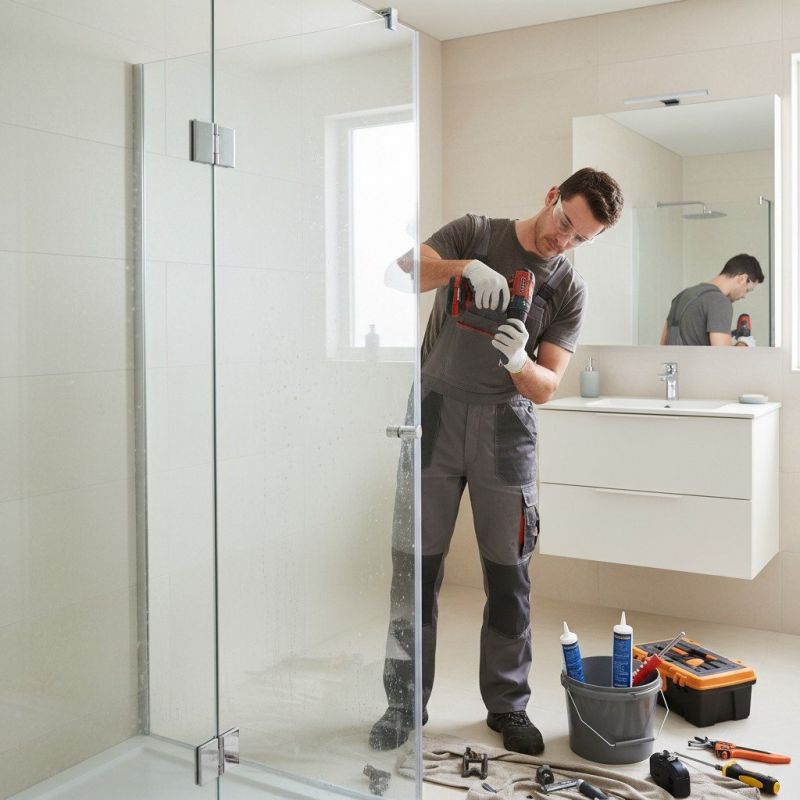 Glass Shower Door Repair in Denver County, CO