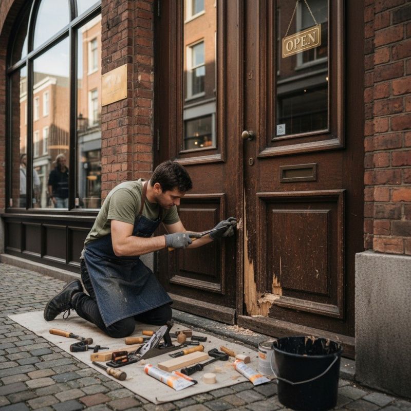 Local Vintage Door Repair pros at work