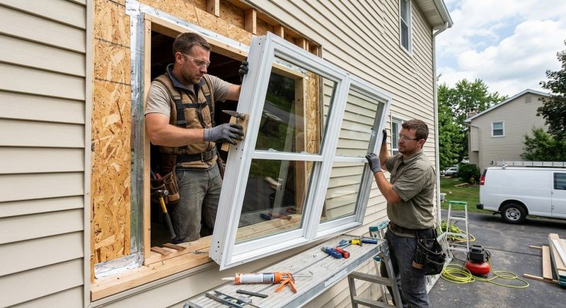 Awning Windows Installation in Nashua, NH
