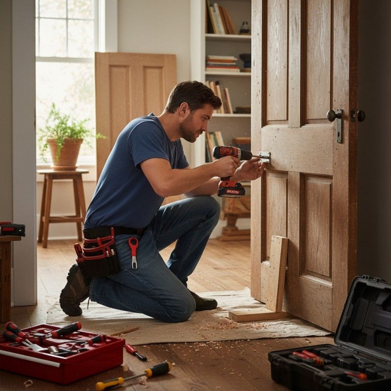 Front Door Repair in Conroe, TX