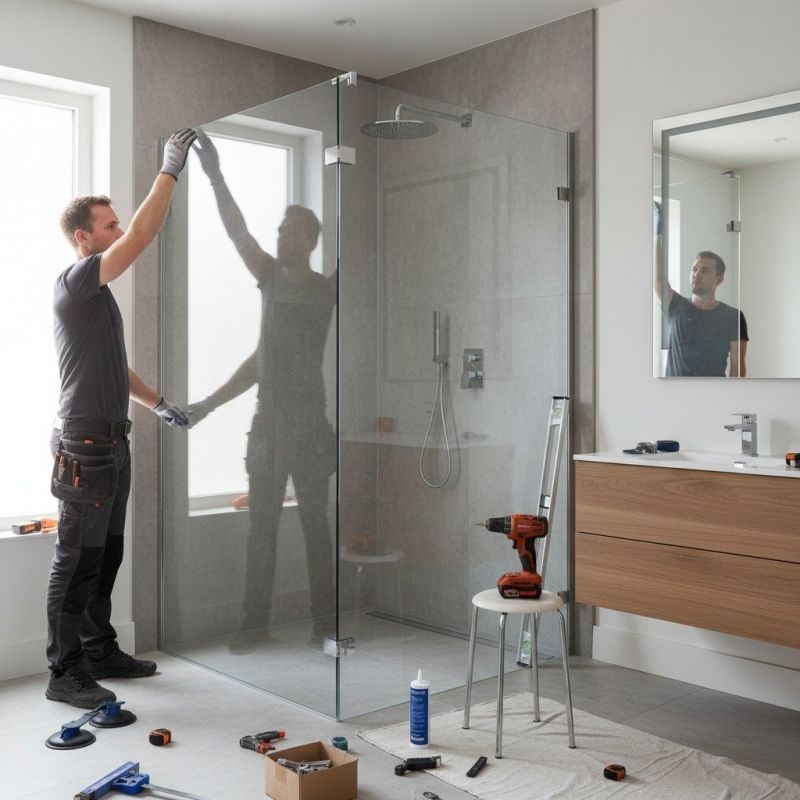 Glass Shower Door Installation in Boulder, CO