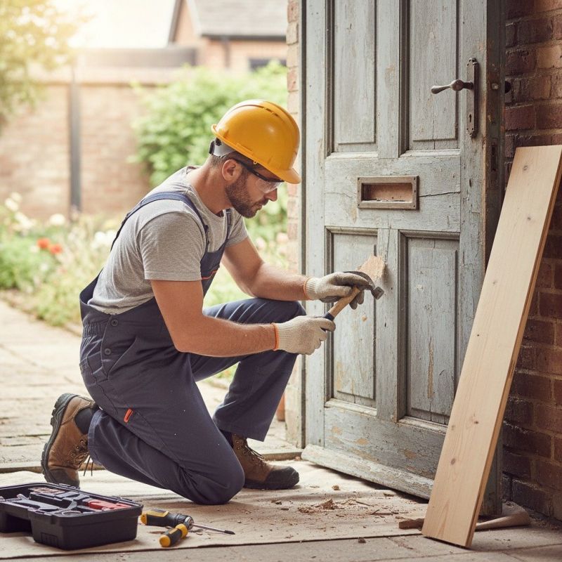 Rotting Door Repair in Conroe, TX