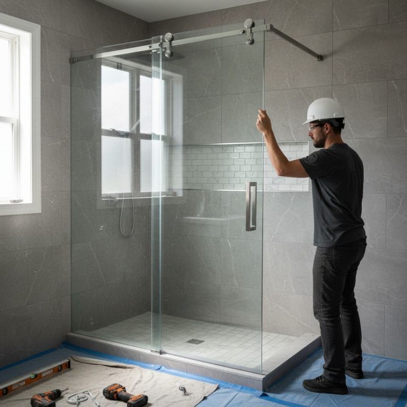Shower Door Installation in Denver County, CO