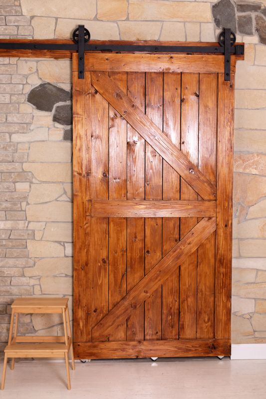 Wood Sliding Door Installation in Durham, NC